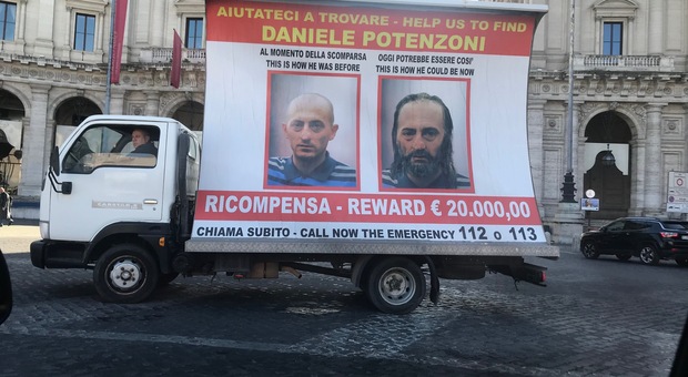 Daniele Potenzoni, un “camion vela” e una maxi ricompensa per ritrovarlo FOTO