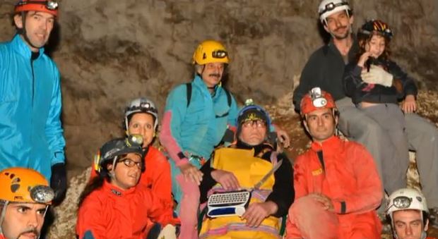 “Diversamente speleo” torna a Frosinone: così i disabili esplorano le meraviglie delle grotte
