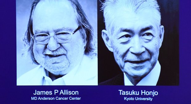 Nobel per la Medicina 2018 a James P. Allison e a Tasuku Honjo