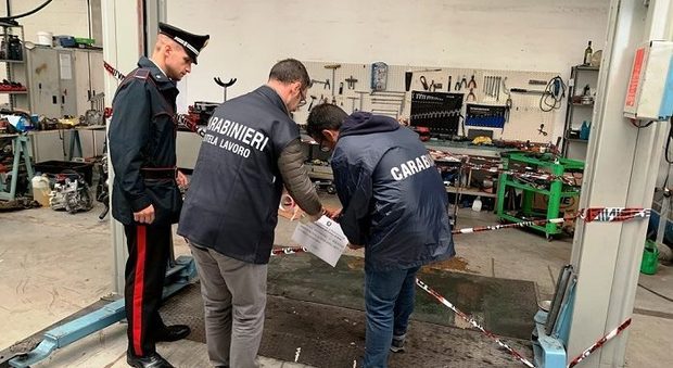 Officina meccanica abusiva e furto di energia: arrestato 42enne a Scisciano