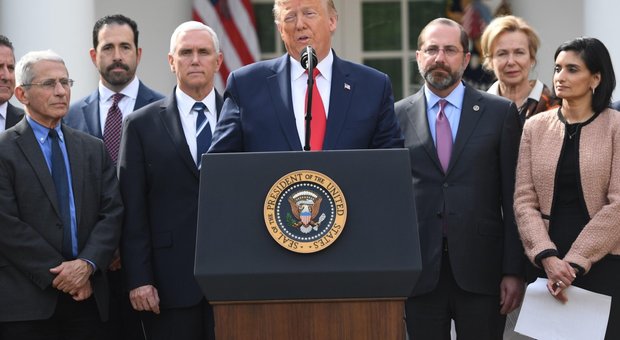 immagine Coronavirus, Trump dichiara l'emergenza nazionale