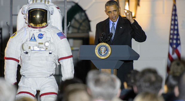 Obama promette: «Stati Uniti su Marte entro gli anni 2030 grazie all'alleanza con i privati»