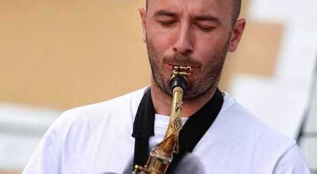Il sassofonista Paolo Recchia