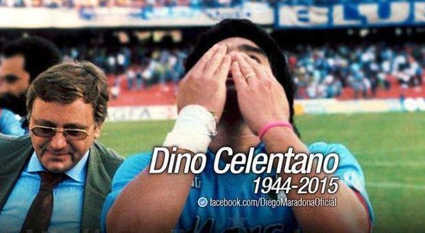 Maradona ricorda Celentano: grazie a lui sono arrivato a Napoli