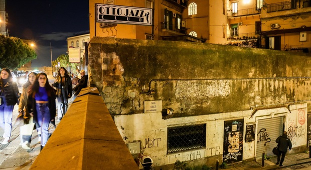 Lo storico locale Otto Jazz Club a via Santa Caterina da Siena