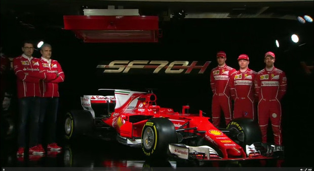 Ferrari, ecco la SF70H! La nuova rossa che sfiderà la Mercedes
