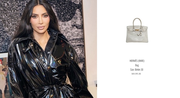 Kim Kardashian insultata per aver messo in vendita una borsa usata a 70 mila dollari