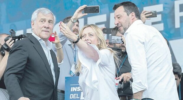 Antonio Tajani, Giorgia Meloni, Antonio Tajani