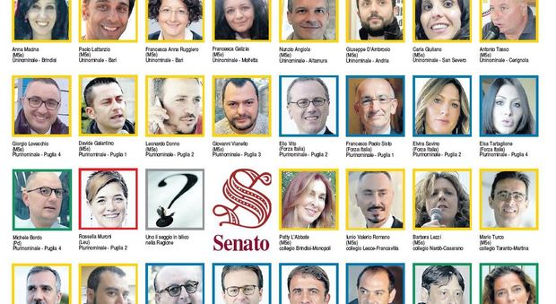 Puglia, tutti gli eletti nei collegi
