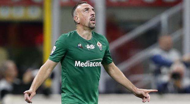 Il nuovo acquisto della Fiorentina Franck Ribery, subito protagonista in Serie A e al Fantancalcio