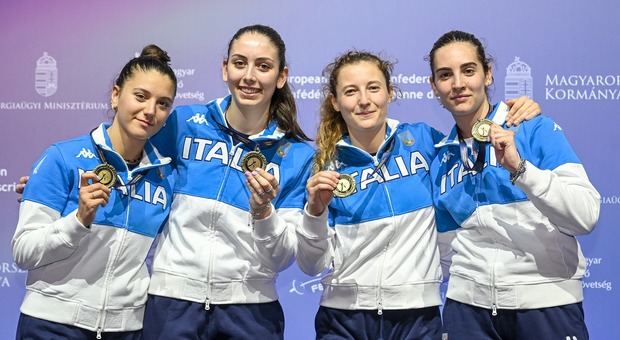 Il quartetto dell'Italsciabola