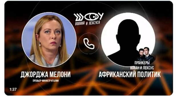 Scherzo a Meloni, due comici russi aggirano la sicurezza. La premier: stanchi della guerra