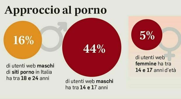 L'approccio ai siti pornografici da parte degli italiani