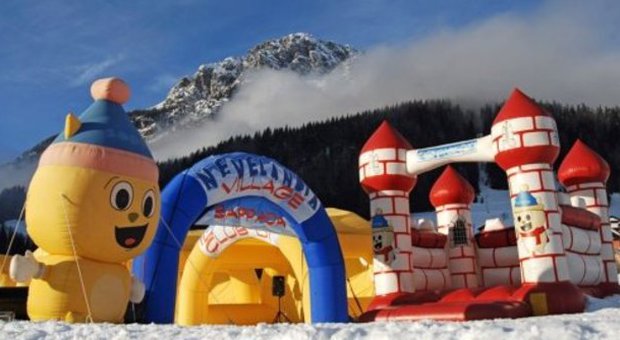 "Nevelandia": il parco giochi sulla neve a Piancavallo