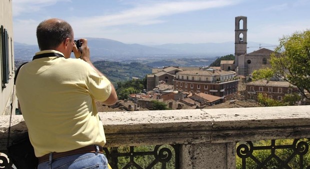 Il panorama a Perugia