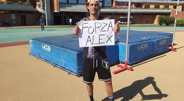 L'altista azzurro Gianmarco Tamberi e il messaggio rivolto al campione paralimpico Alex Zanardi