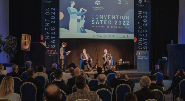 Un momento della convention Satec 2022 a Viareggio