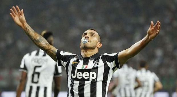 Milan-Juventus 0-1, decide Tevez Bianconeri padroni di San Siro