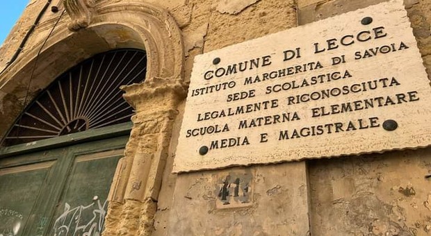 L'Istituto Margherita nel centro storico di Lecce
