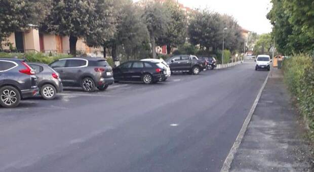 Nuove asfaltature in via Giannone
