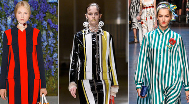 Righe Multicolor by Dior, Prada e Dolce&Gabbana