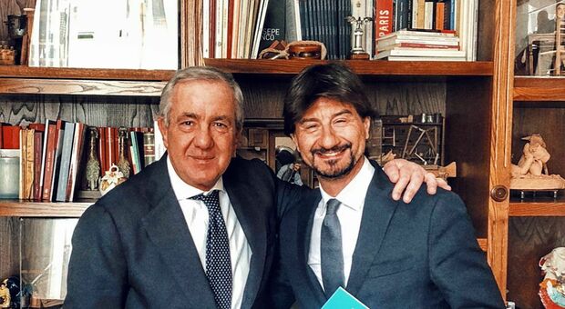 Gli editori Rosario Bianco (Rogiosi) e Alessandro Polidoro