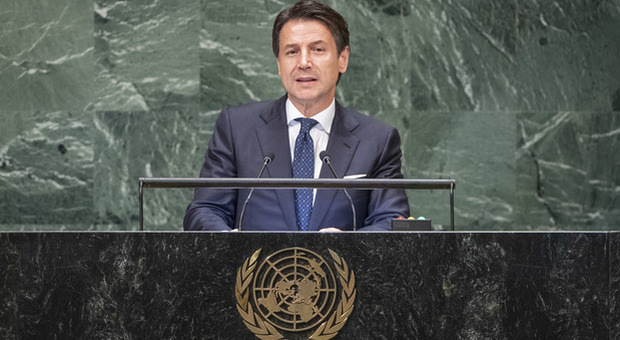 Conte all’Onu: «Sovranismo e populismo? Articolo 1 della Costituzione italiana»