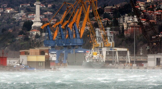 Allerta a Trieste per il vento forte, in arrivo raffiche di bora anche a 110 km/h