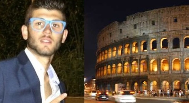 Mattia Martinello e il Colosseo di notte