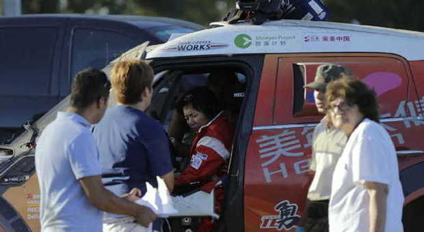 Juo Meiling, la pilota cinese che ha provocato l'incidente