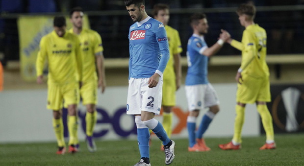 Il Napoli s'inchina al Villarreal Decide una punizione di Suarez