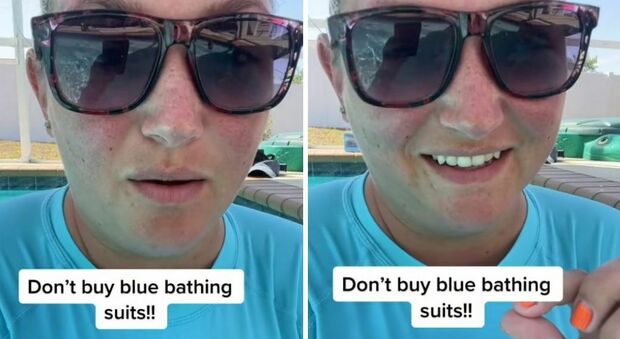 L'istruttrice di nuoto avverte i genitori: «Non comprate costumi blu ai bambini, vi spiego perché»