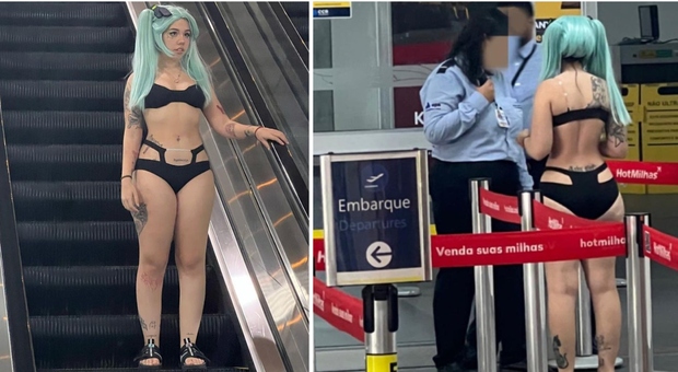 Va all'aeroporto col costume da cosplay: vietato il volo per la 21enne modella brasiliana