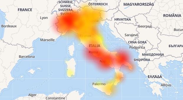 Tim «è down in tutta Italia»: problemi con traffico dati e telefonia