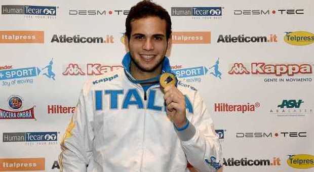 Sciabola maschile, il posillipino Curatoli vince l'oro europeo under 23