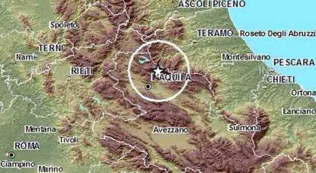 Terremoto, scossa 3.5 a L'Aquila Epicentro sul Gran Sasso