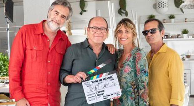 Otranto, Verdone sul set del nuovo film: «Sono un chirurgo on the road»