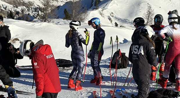 La sciatrice statunitense Mikaela Shiffrin