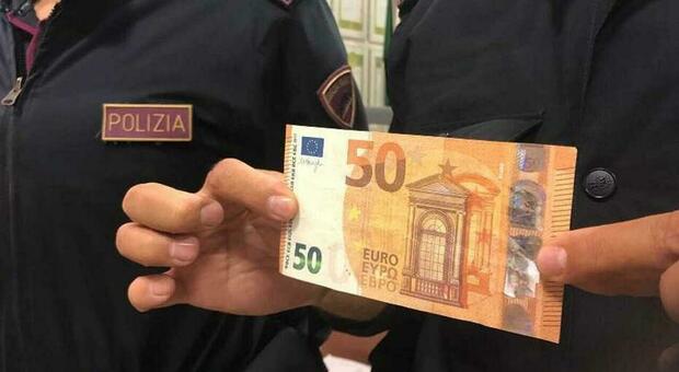 Spendita di soldi falsi: sequestrate due 50 euro