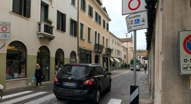 Zona a traffico limitato a Treviso