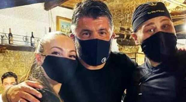 Gattuso porta il Napoli a cena: Milik saluta i compagni a Posillipo