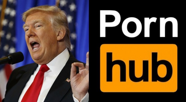 Trump, il suo discorso finisce su Pornhub e fa migliaia di clic