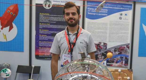 Andrea Alimenti, presidente dell’Associazione Pontina di Astronomia (Ag. Toiati/Emanuele Valeri)