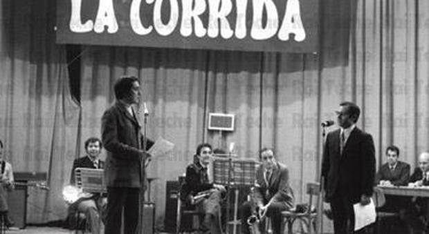 4 gennaio 1968 Corrado conduce per la prima volta il programma radiofonico La corrida