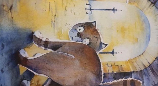 Il libro su Panfilo gatto archeologo che scopre il viadotto romano nella Rieti Sotterranea fa il giro del mondo
