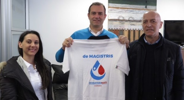 Associazione donatori volontari polizia di Stato incontra De Magistris