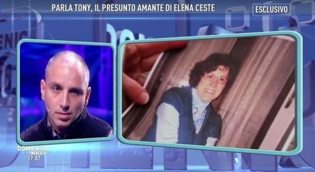 Tony, il presunto amante di Elena Ceste, a Domenica Live