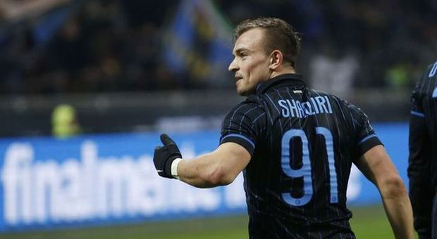 Inter-Sampdoria 2-0, formula Mancini: per Shaqiri gol al debutto