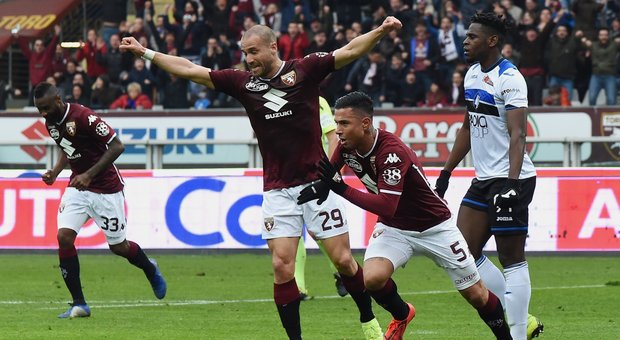 Torino-Atalanta 2-0: Izzo più Iago Falque, i granata agganciano i bergamaschi
