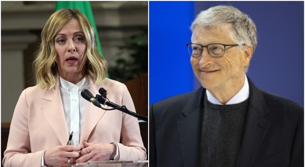 Bill Gates incontra Meloni, vertice a Roma sull'Intelligenza artificiale. Domani vedrà Mattarella